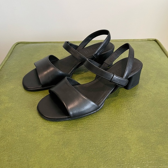 Camper Katie Women’s black strappy sandal size 37 - Picture 6 of 8
